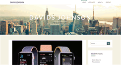 Desktop Screenshot of davidsjohnson.net